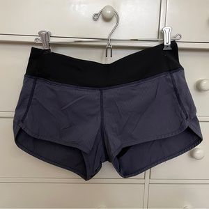 Old lululemon speed-up shorts